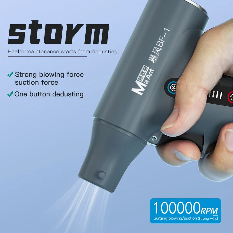 Storm BF-1 Multifunctional suction blowing turine fan