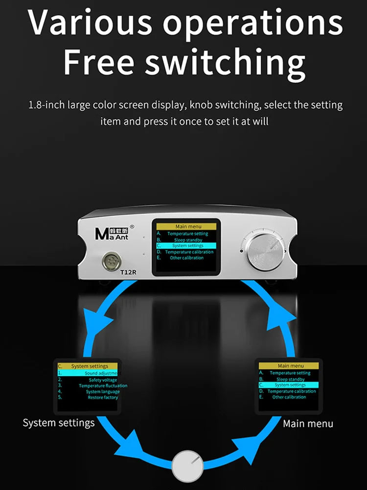 MaAnt T12R multi-function soldering station