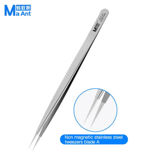 MaAnt Warblade-A precision non-magnetic tweezers