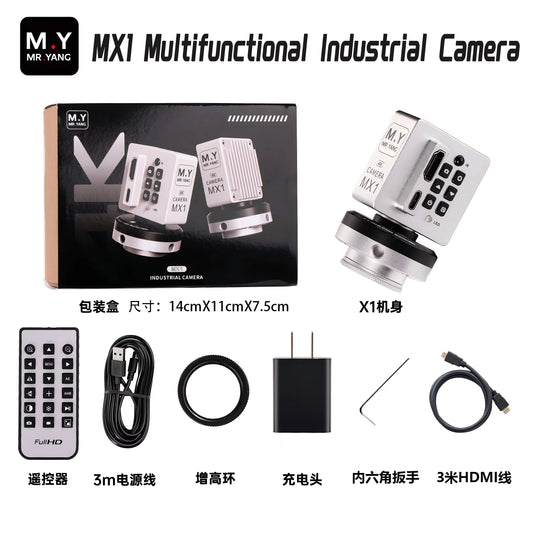 YCS MR.YANG MX1 4K Industrial Camera Tool Digital Microscope Camera