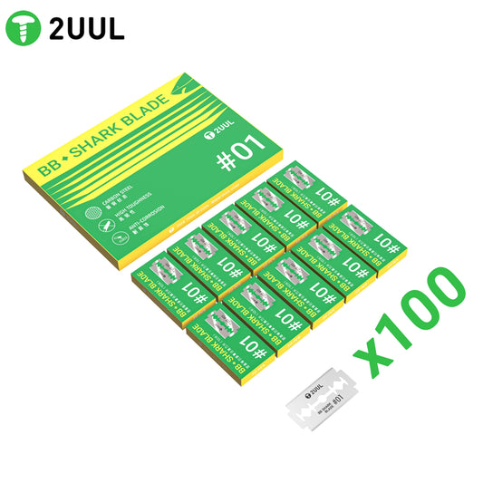2UUL Double Edge Razor-Sharp Screen Separation  BLADE