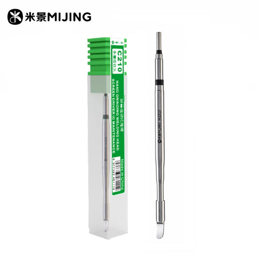 MIJING C210 Hand‑Polished Soldering Iron Tip
