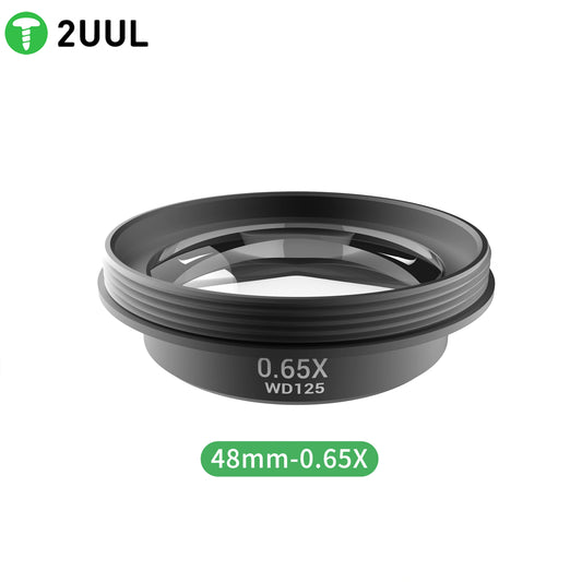 2UUL OpenView 0.65X Microscope Objective Lens 48mm WD125