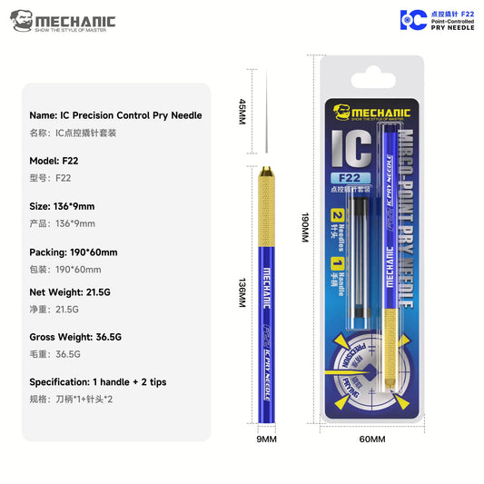 Mechanic F22 IC Point-Control Pry Tool For Mobile Phones Repair Tools