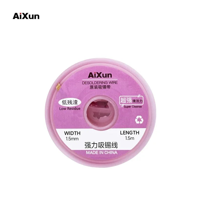 AiXun 10Pcs/lot Solder Wire Remover