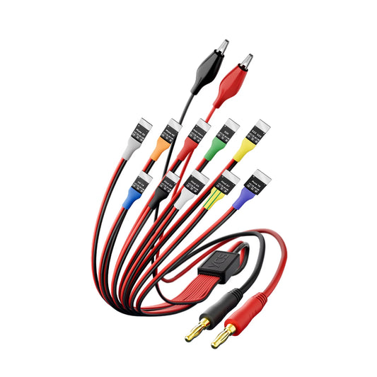 YCS 11-in-1 Android Silicone Testing Cable Combination Hand Tool