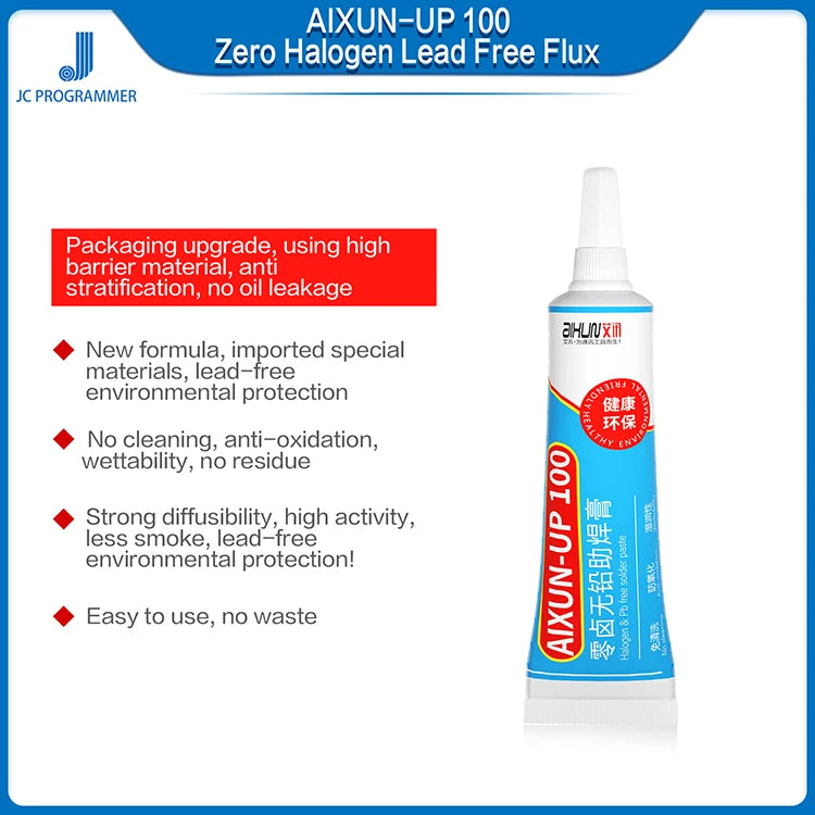 AIXUN-UP 100 Zero Halogen Lead-Free Soldering Paste