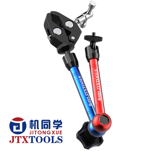 JTX X2 Multifunctional Magic Arm Stand 360° Rotating Fixed Bracket