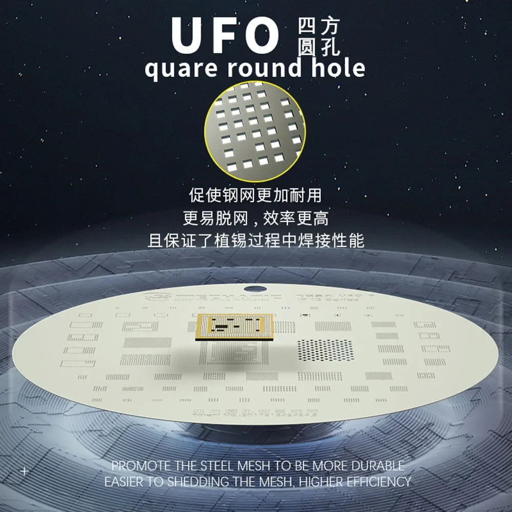 Mechanic UFO For iPhone 6-13 Multi-purpose Tin Planting Mesh