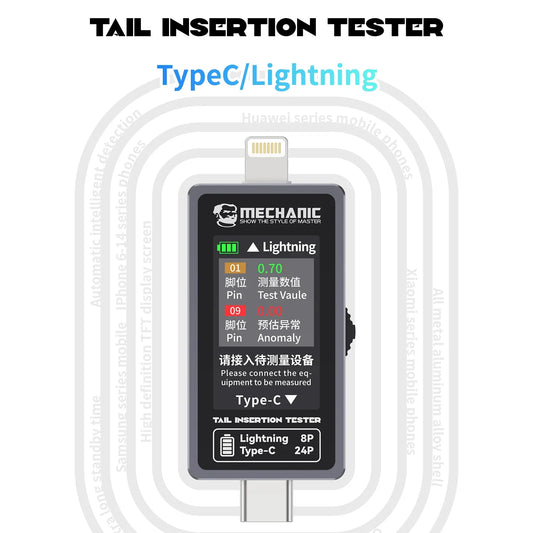 Mechanic T-824 Precision Tail Insertion Detector No Disassembly