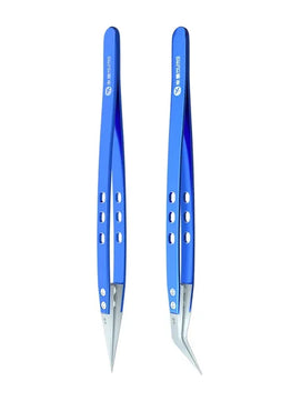 MiJing Ceramic Stainless Steel Ultra Fine Tweezers