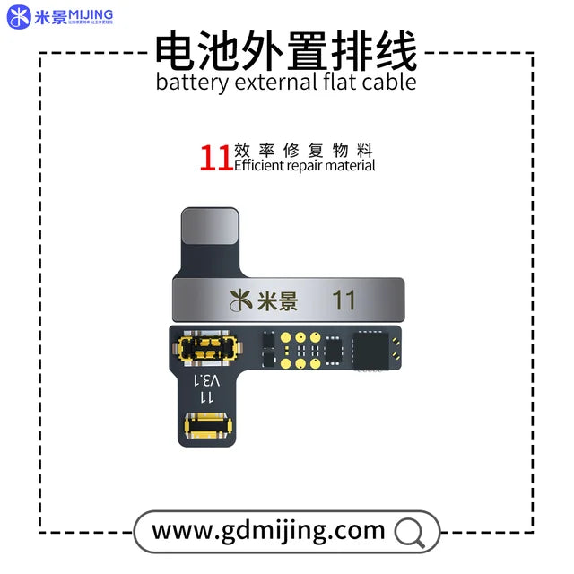 Mijing Battery Repair Flex Cable For iPhone 11-13 Pro Max Mini  Programmer