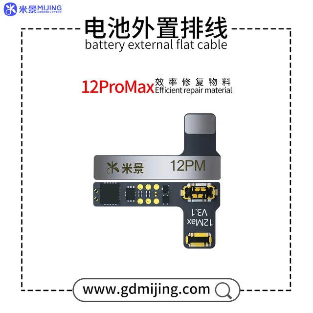 Mijing Battery Repair Flex Cable For iPhone 11-13 Pro Max Mini  Programmer
