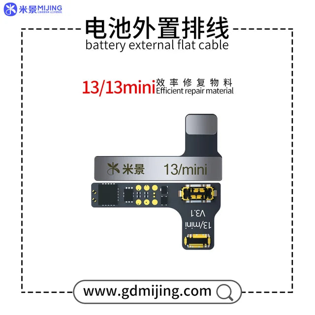 Mijing Battery Repair Flex Cable For iPhone 11-13 Pro Max Mini  Programmer