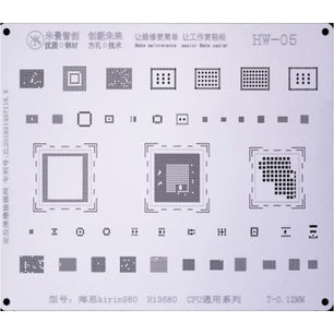 Mijing HW1-13 Reballing Stencil Template For huawei