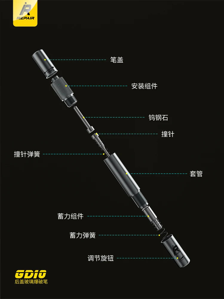 Mijing IREPAIR GD10 Back cover glass blasting pen