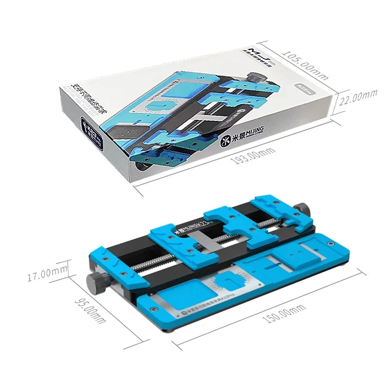 Mijing K23 Pro Dual Shaft PCB Board Soldering Holder maintenance fixture