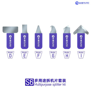 Mijing S6 Multipurpose splitter kit Disassembly Blade