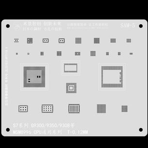 Mijing SAM1-16 BGA Reballing Stencil Kit for Samsung