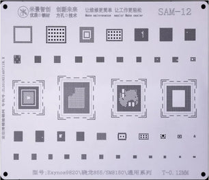 Mijing SAM1-16 BGA Reballing Stencil Kit for Samsung