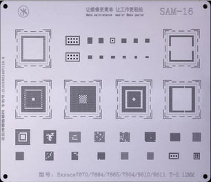 Mijing SAM1-16 BGA Reballing Stencil Kit for Samsung