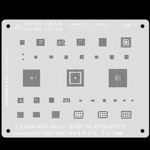 Mijing SAM1-16 BGA Reballing Stencil Kit for Samsung