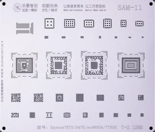 Mijing SAM1-16 BGA Reballing Stencil Kit for Samsung