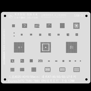 Mijing SAM1-16 BGA Reballing Stencil Kit for Samsung