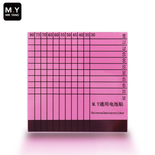 YCS M.Y Universal Battery Adhesive Strip Peel Stick Sticker