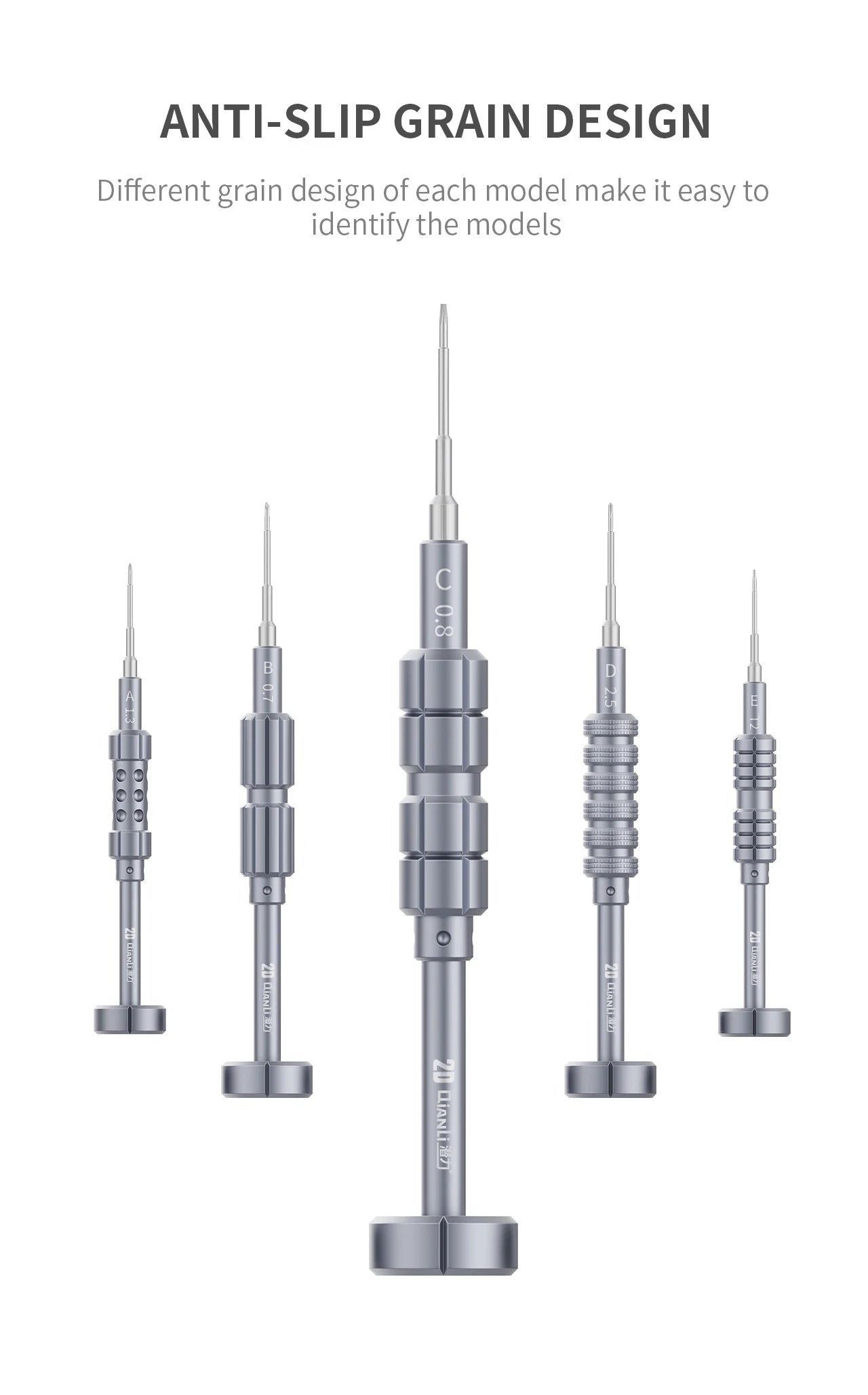 QIANLI 2D Precise Screwdriver Grenade style