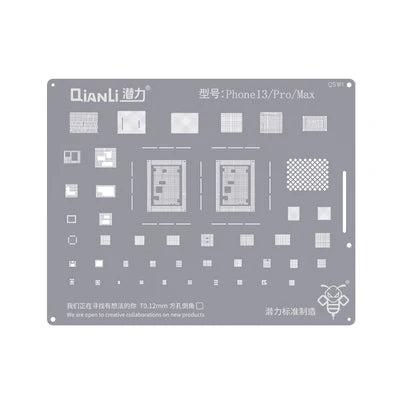 QIANLI BGA Planting Stencil Kit Tin Soldering Net