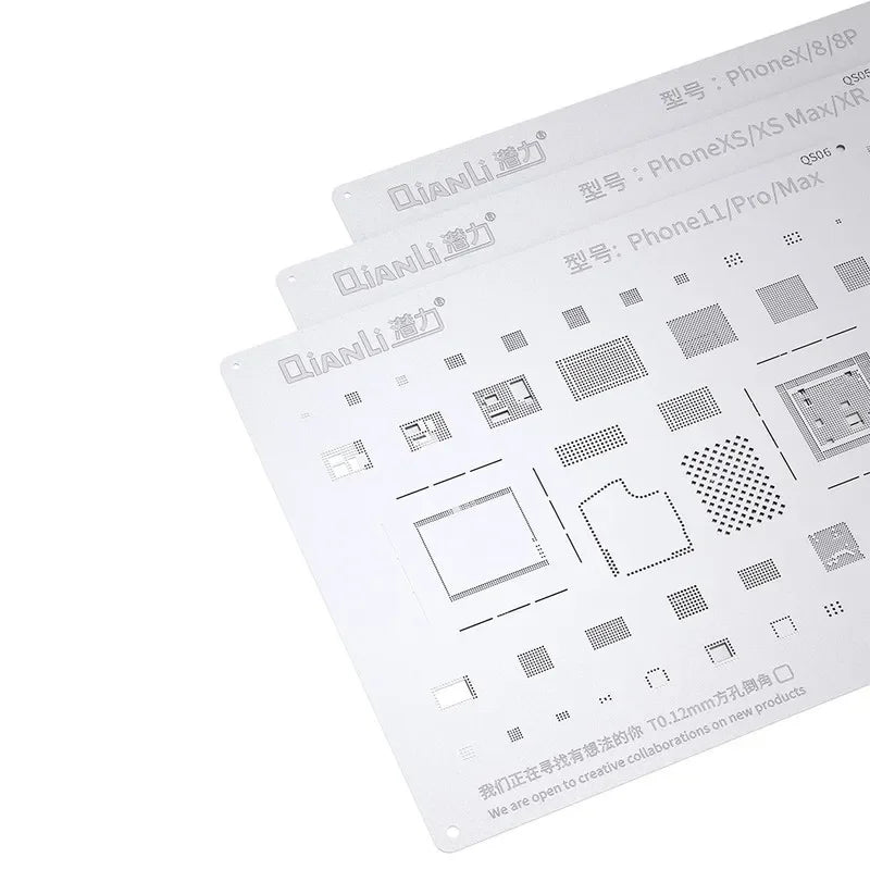 QIANLI BGA Planting Stencil Kit Tin Soldering Net