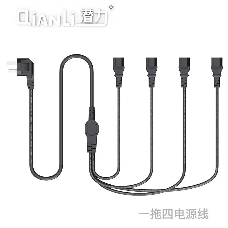 QIANLI Computer charging cable 4 in 1 power cord