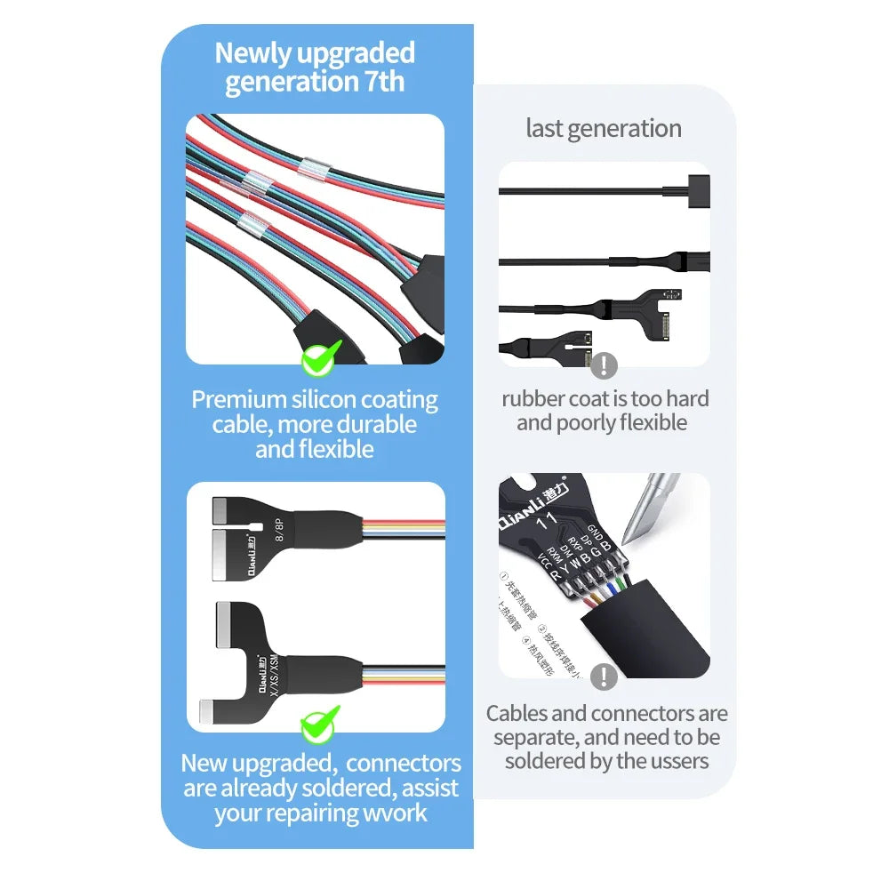 Qianli 7th Ipower Pro Max Power Supply Cable Test Cable