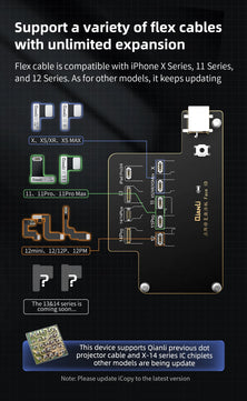 Qianli New X-14Series Non-removal FaceID Cable Matrix