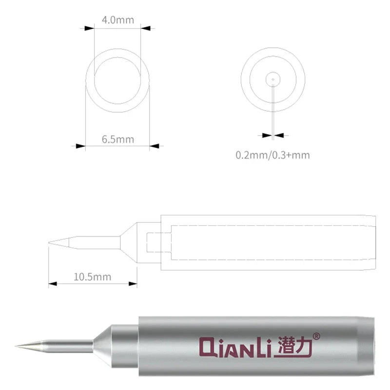 Soldering Iron Tips Replaceable Lead Free K J I Welding Tips