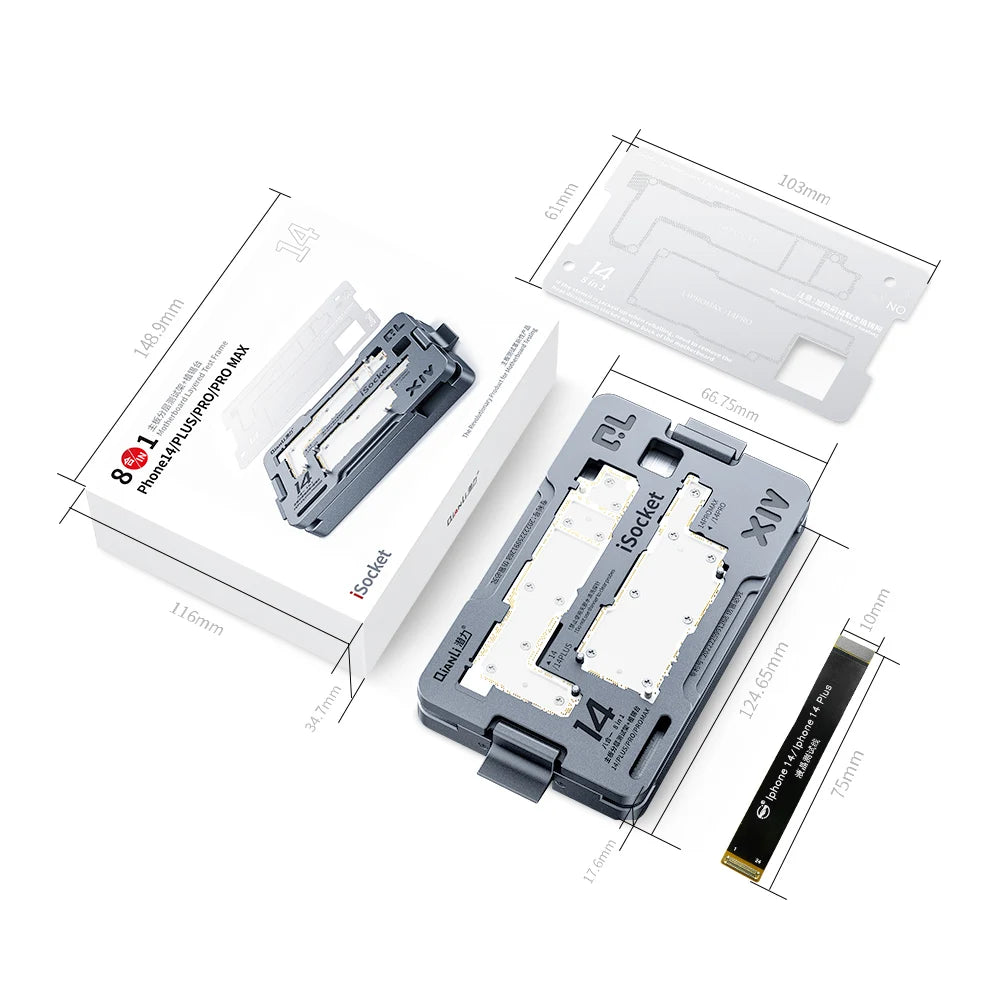 Qianli iSocket for iPhone 14 series Motherboard test Fixture