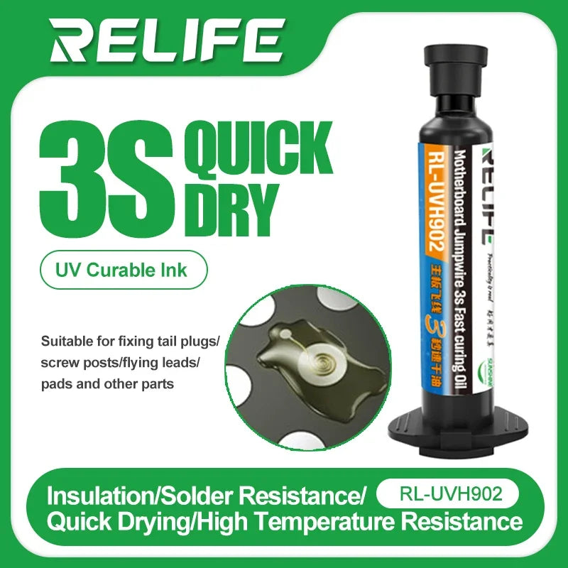 RELIFE RL-UVH902 Repair Curing Solder Resist Paste