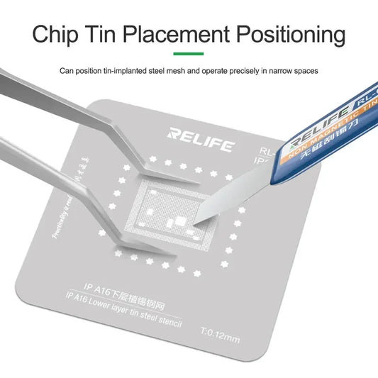 ST-20 High-Precision Ultra-Hard Tweezers For Chip Positioning