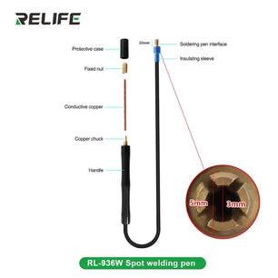 RELIFE Spot Welding Pen Pure Copper