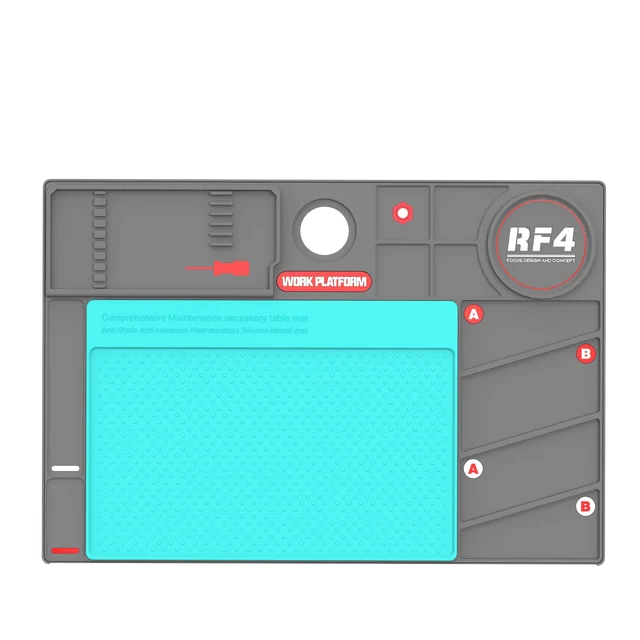 RF4 Insulated Silicone soldering Mat Phone Repair Pad