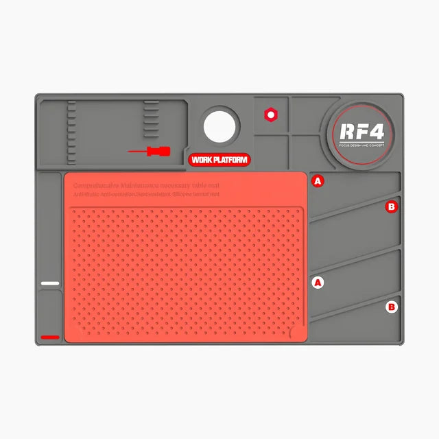 RF4 Insulated Silicone soldering Mat Phone Repair Pad