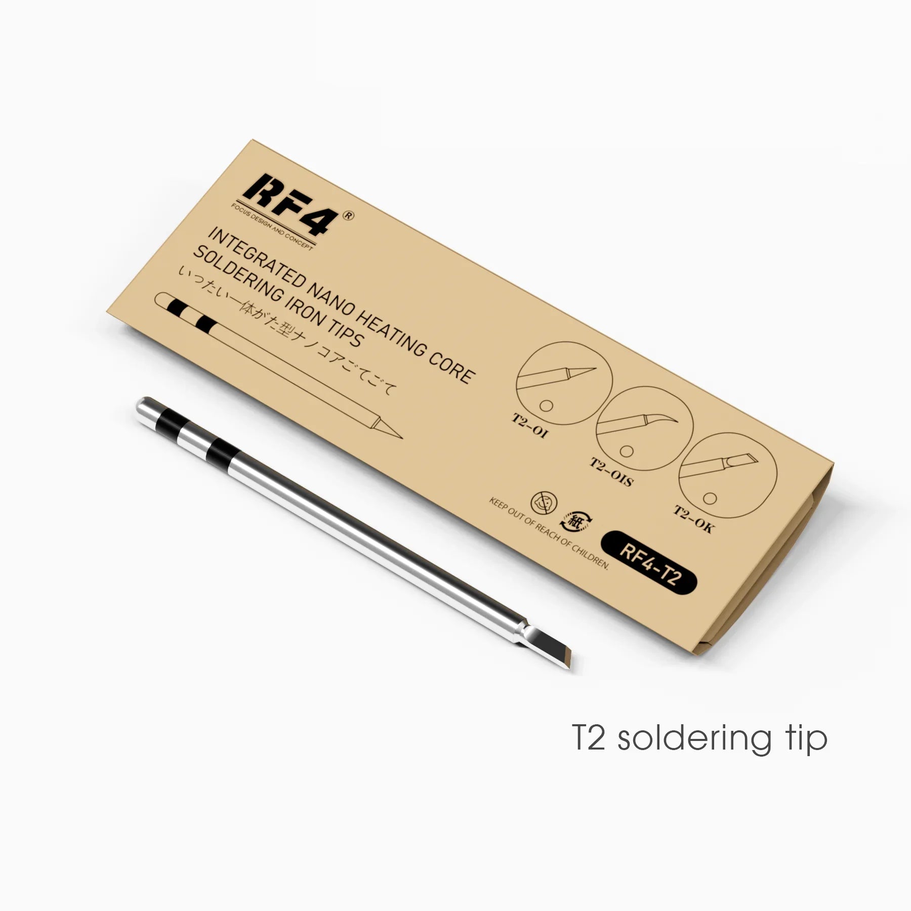 RF4 T2 soldering tip only for RF4-ONE welding station