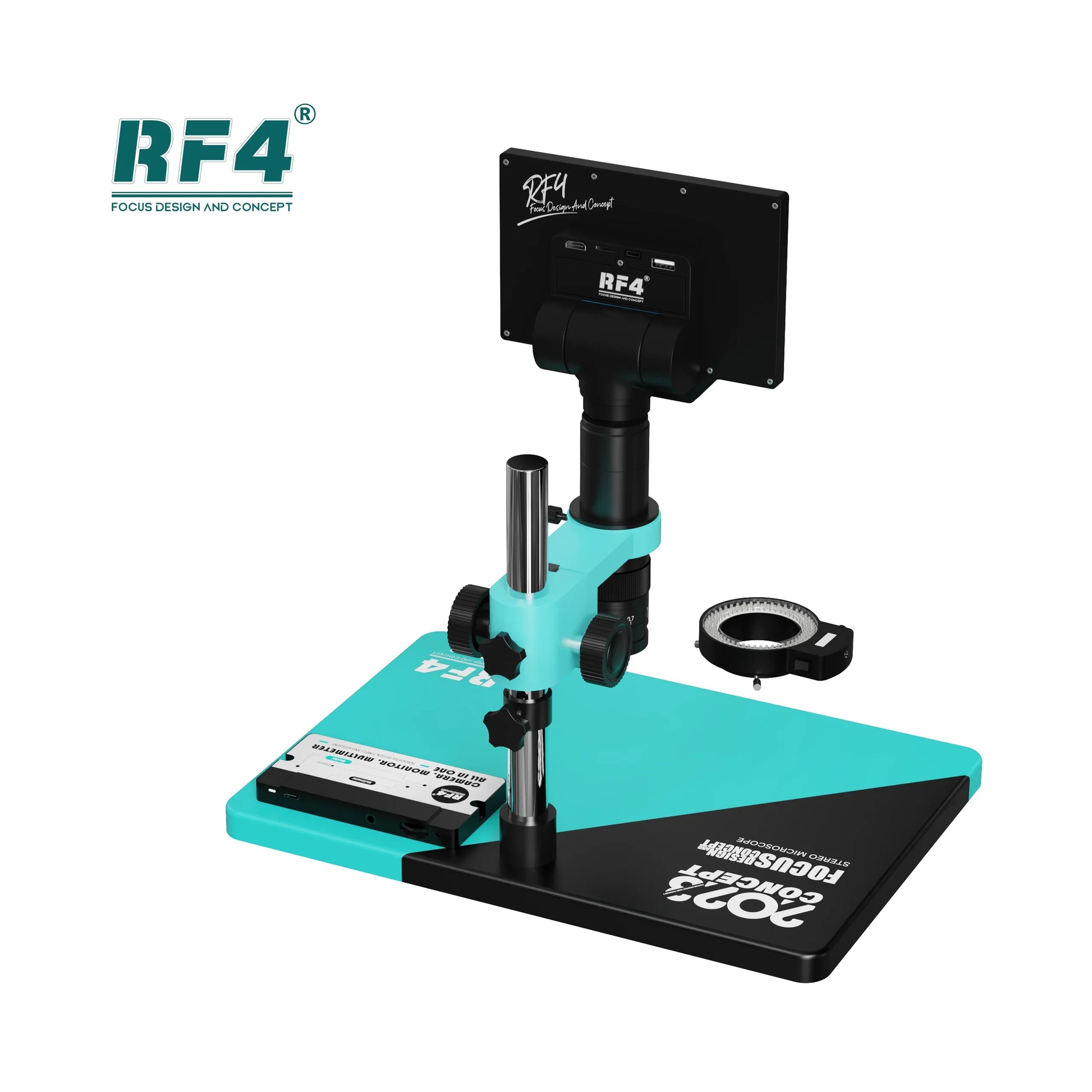 RF4 RF-50M Digital Video HD Microscope Color LCD Display