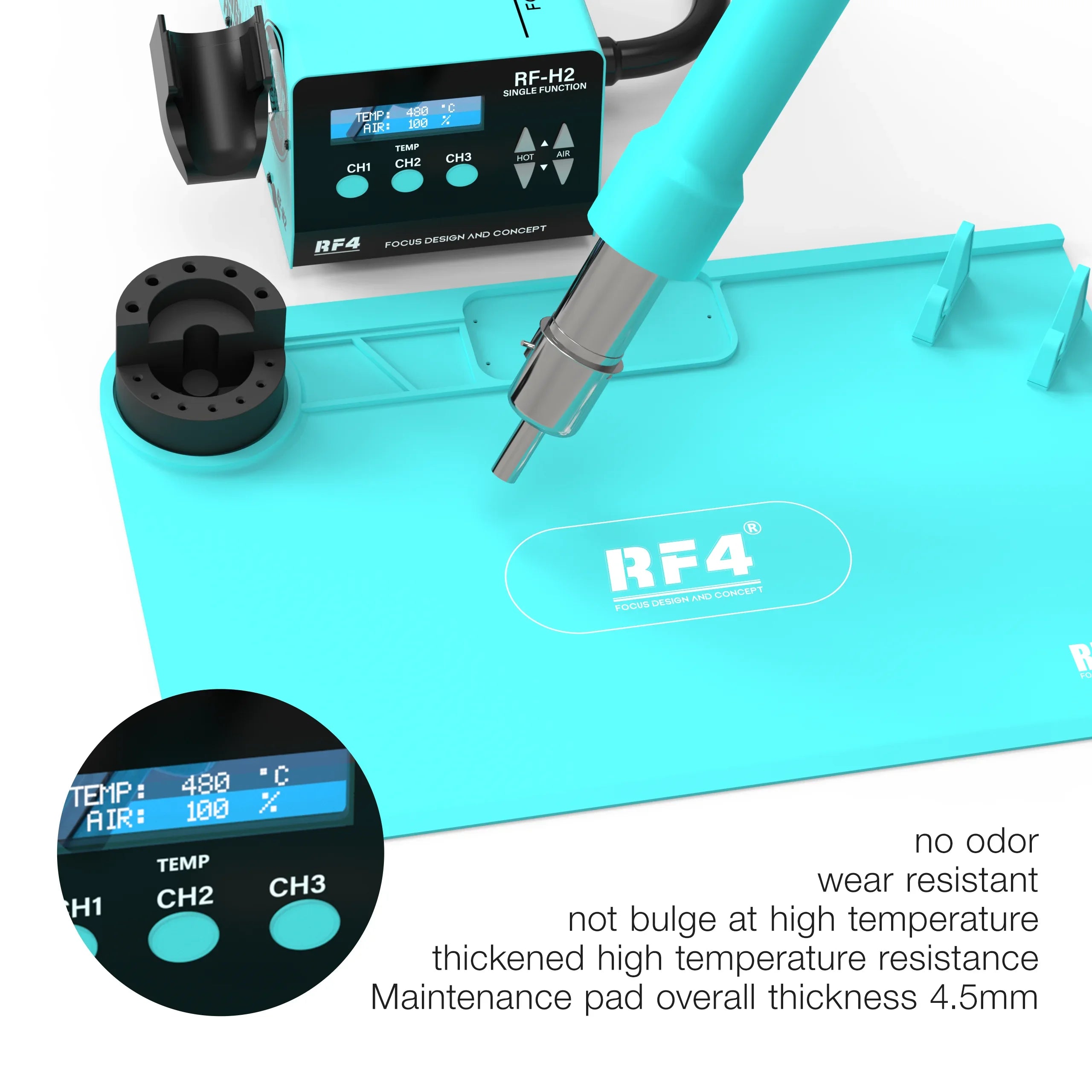 RF-PO15 Anti-Static Mat Soldering Station Silicon Work Mat