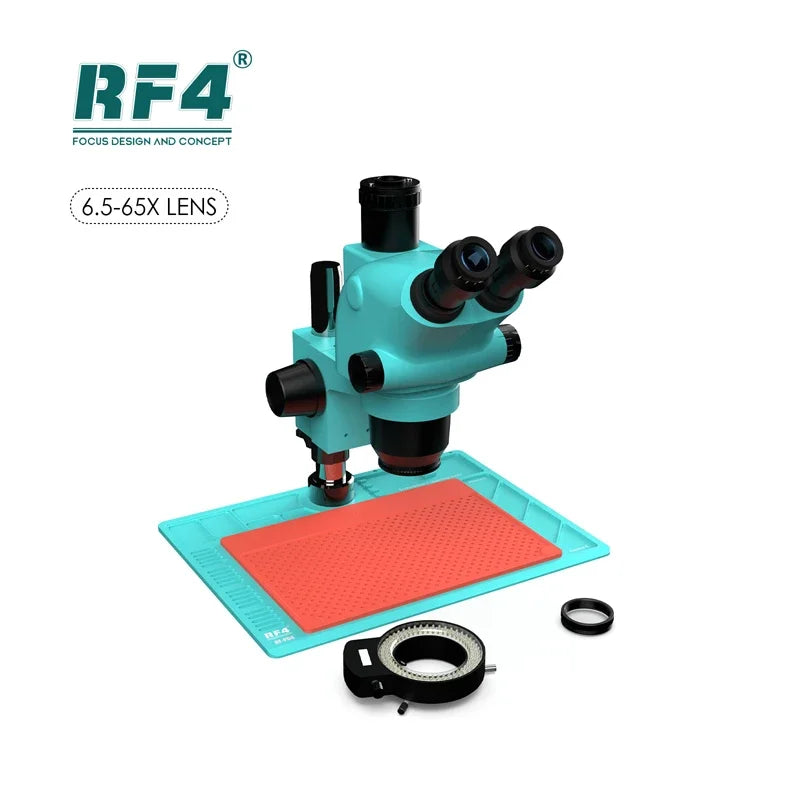 RF4 RF6565-PO4 Stereo 6.5-65X Magnification Microscope