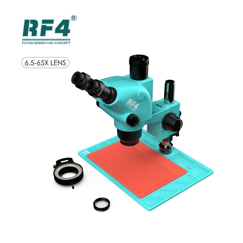 RF4 RF6565-PO4 Stereo 6.5-65X Magnification Microscope