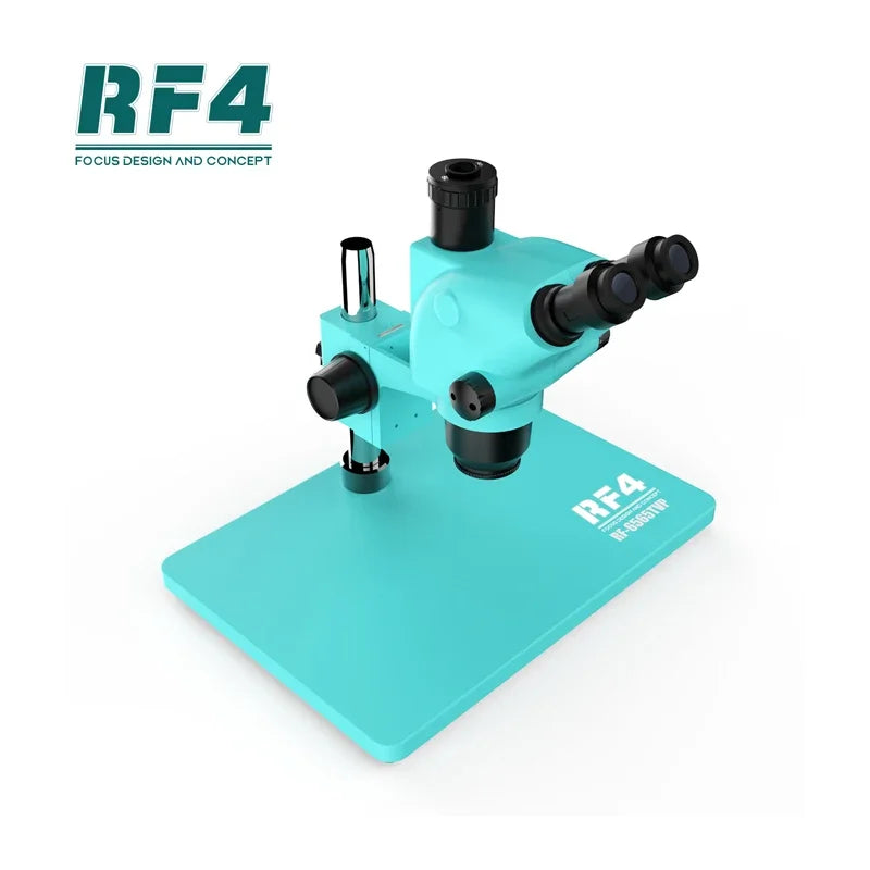 RF4 RF6565TVP Trinocular Stereo Microscope 6.5-65X