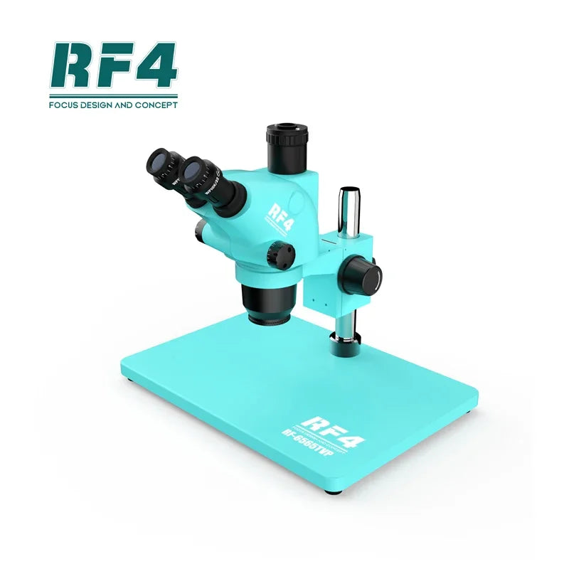 RF4 RF6565TVP Trinocular Stereo Microscope 6.5-65X