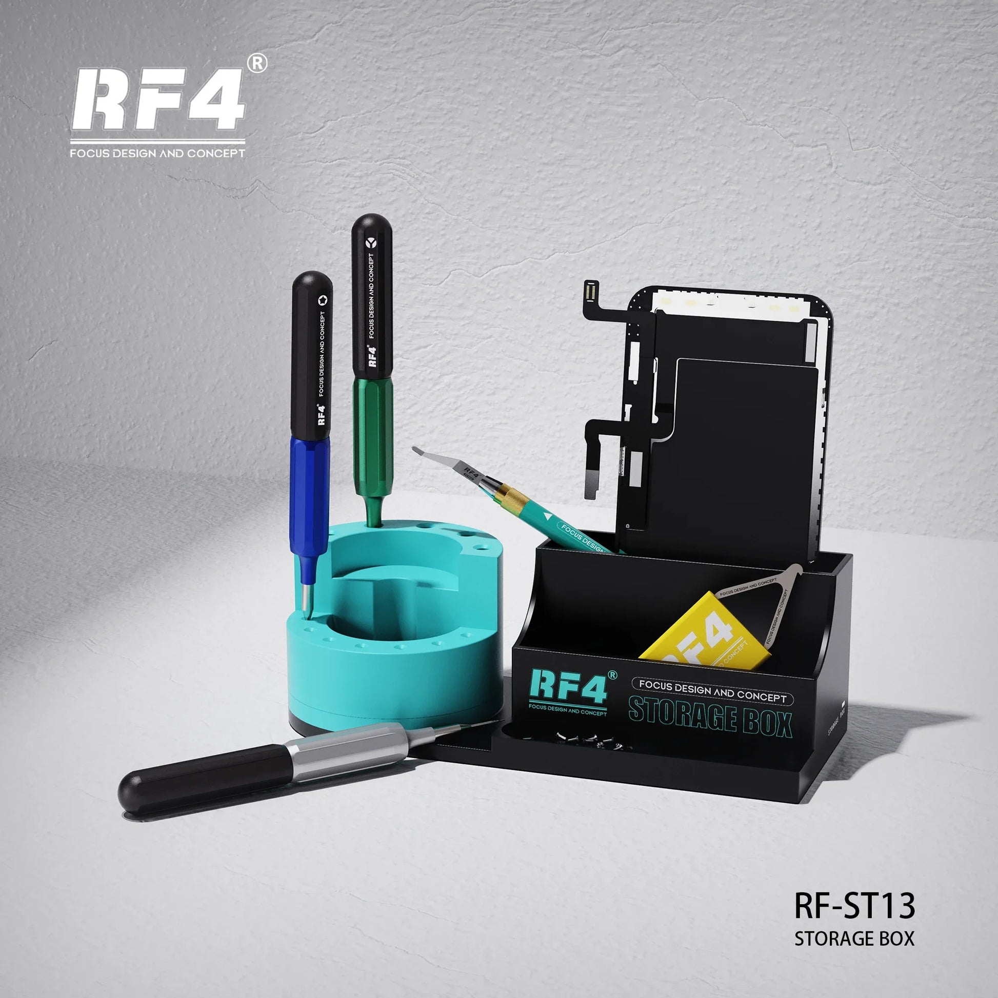 RF4 ST13 Screwdriver Storage Holder Box